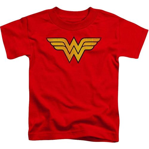 Youth Distressed Logo Wonder Woman Shirt