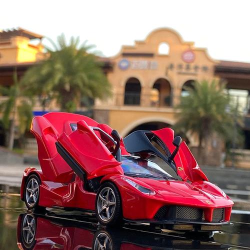 Couleur Rouge Nobox Voiture Jouet Ferrari Laferrari En Alliage, Diecasts Et Véhicules Jouets, Modèle De Voiture Miniature, Jouets Pour Enfants