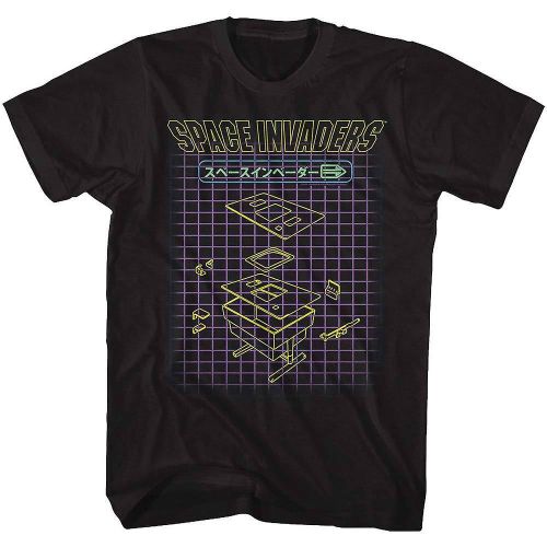 Space Invaders Machine Press T-Shirt