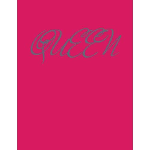 Queen: Composition Journal With 200 Wide-Ruled Pages For Note Taking, Journaling, Or Writing