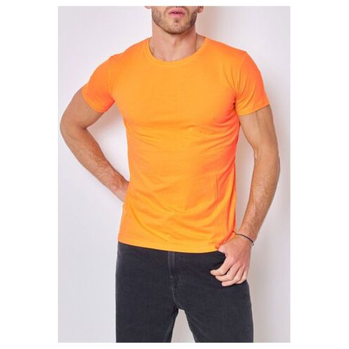 T-Shirt Orange Homme