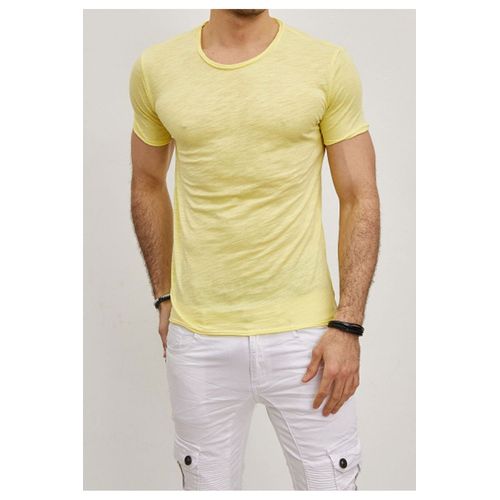 T-Shirt Jaune Homme