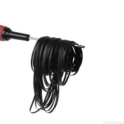 Ruban adhésif universel pour Machine à Cassette,50 pièces,assortiment de bandes plates en caoutchouc pour cd et DVD,enregistreur baladeur C63A