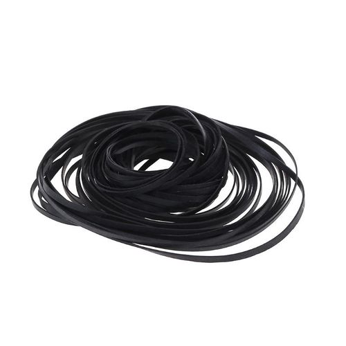 Bandes mixtes universelles pour Machine à Cassette,en caoutchouc plat,pour enregistreurs,baladeur,lecteur CD DVD,50 pièces