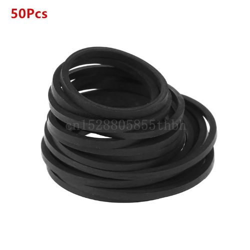 Ruban adhésif en caoutchouc,1.2mm de largeur,50 pièces,pour enregistreur,baladeur,lecteur DVD