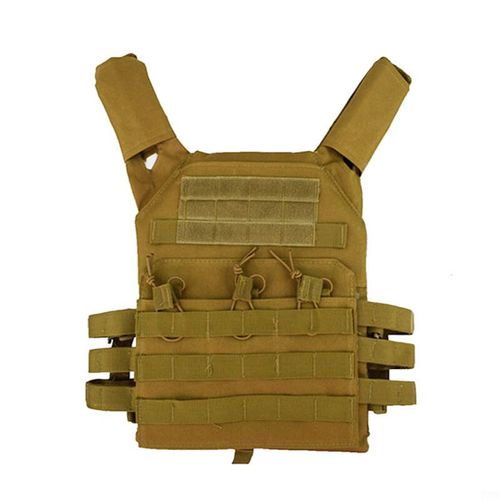 Gilet De Chasse Jpc Molle,Armure Corporelle,Équipement Militaire,Porte-Plaque,Protection De Jeu De Guerre,Gilet Tactique En Nylon 600d Airsoftsport - Type Tan