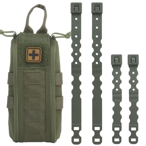 Dulpies-Sac De Premiers Secours En Poudre Ifak,Clip Molle À Languette Côtelée Déployable,Sac D'urgence À Fermeture Éclair Ykk,Accessoires De Glaçure De Chasse,Africrine - Type Rg 