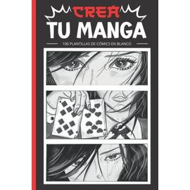 Crea Tu Manga Libro De Plantillas De C Mics En Blanco Para Adolescentes Y Ni Os Dibuja Tu