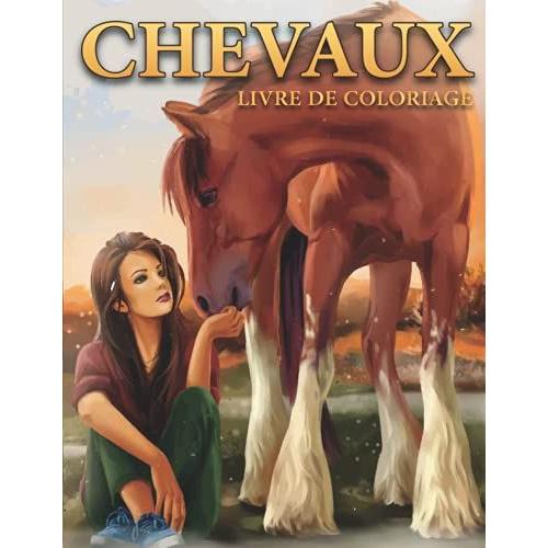 Livre De Coloriage Chevaux: Pour Les Filles. Chevaux Livre De Coloriage Pour Les Filles, Adultes Et Enfants.