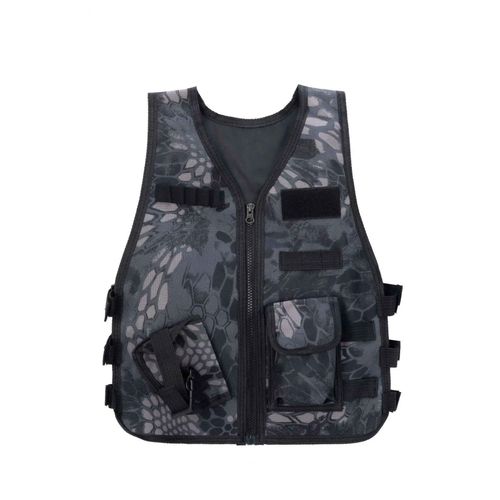 Uniforme Militaire De L'armée Pour Enfants,Uniforme De Chasse Pour Sniper,Vêtements De Glakip Pour Enfants,Jeu Cs Dans La Jungle - Type Python Black-Kid 3t-6t 38cm