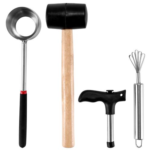 Lot De 5 Outils D'ouverture De Noix De Pour Jeune Kit D'ouverture De Noix De En Acier Inoxydable Kit D'ouverture De Prise De