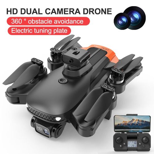 Drone Gps Gx Max Avec Caméra Aérienne 4k,Évitement D'obstacles,Pression D'air Sans Balais,Flux Optique,Quadrirotor Rc Pliable,3km,Recommandé Par Les Partenaires - Type Gx-Gps-8k-Black-Generique