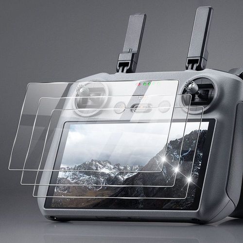 Protecteur D'écran Pour Dji Mini 4/3 Pro Rc 2 Rc2,Film Protecteur Anti-Rayures En Verre Du Guatemala,Accessoires De Contrôleur - Type 3 Pcs-Generique