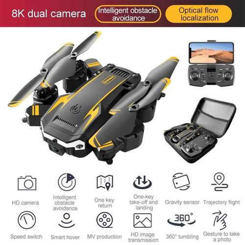 Xiaomi Mijia-Drone Aérien Pliable Professionnel G6pro,Caméra Hd,Gps Sans Balais,Fpv,Wifi,Évitement D'obstacles,Cadeaux D'hélicoptère Rc - Type Yellow-2c-8k-1b-Generique