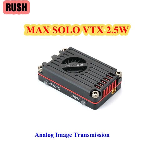Transmetteur Vidéo Avec Coque Cnc,Taille Russe,K Max,Solo,Vtx,2.5w,48ch,Rc,Fpv,Longue Portée,Partenaires,Aile,Drones,Bricolage