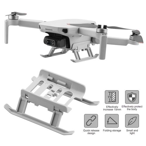 Accessoires Pour Drone,Train D'atterrissage Pliable,Support Allongé En Hauteur,Anti-Rayures,Adapté Pour Dji Mini Se/Mini 2/Mavic Mini-Generique
