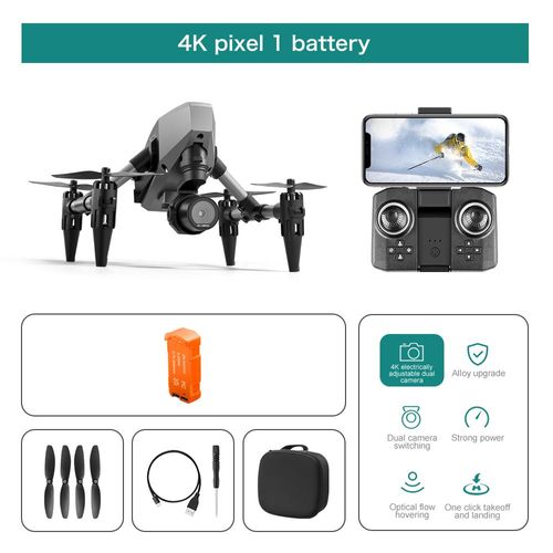 Drone Professionnel S2s 6k Hd,Photographie Aérienne À Longue Durée De Vie De La Batterie,Flux Optique,Touristes,Positionnement De L'objectif,Jouet Quadrirotor Rc - Type Xd1 4k
