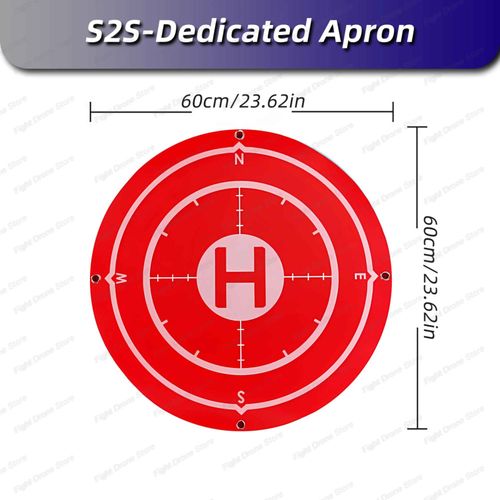 S2s-Drone Professionnel Rc Pliable Avec Caméra Pour Touristes,Moteur Sans Balais,Évitement D'obstacles,Jouet Quadrirotor,Tablier De Vente,Distance De 3000m,8k Hd - Type Parking Apron Red #A-Generique
