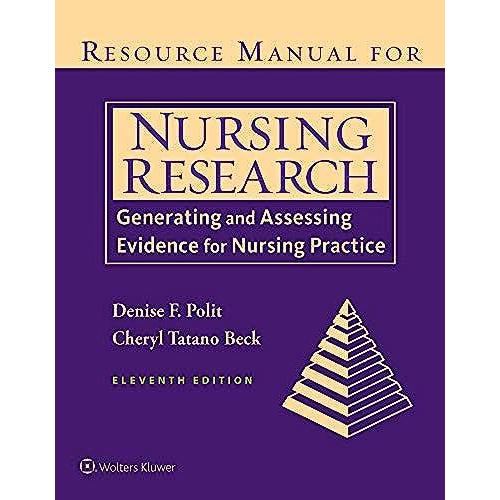 Resource Manual For Nursing Research