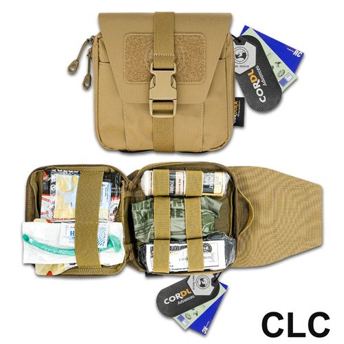 Rhino Rescue-Kit De Traumatologie De Premiers Soins,Kit De Survie,Kit D'urgence Extérieur Pour Camping,Randonnée,Kit De Recharge Ifak - Type Tactical Kit-Khaki