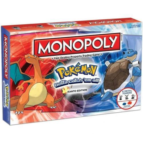 Monopoly Pokemon Kanto Edition (Vinyle)