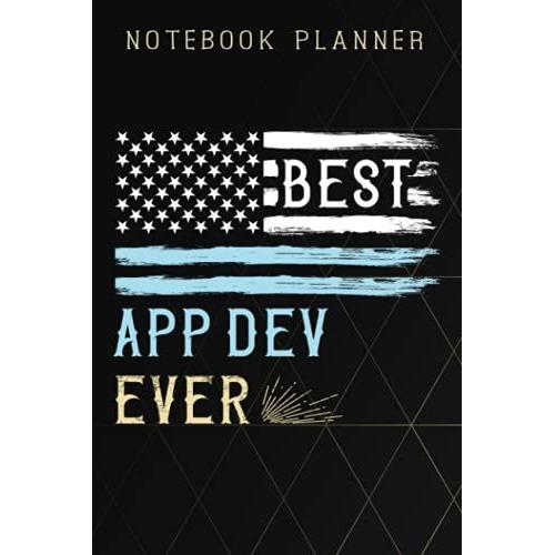 Notebook Planner App Developer Saying Best App Dev Ever Gift Idea Meme: 6x9 In ,Life,Paycheck Budget,Planning,To Do List,Meal,Meeting,Tax,Finance