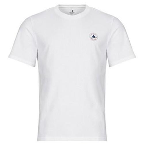 T-Shirt Converse Go-To Mini Patch T-Shirt Blanc