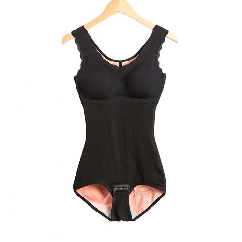 Noir Taille L Sous-Vêtements Thermiques Pour Femmes, Body Sexy Avec Coussinets De Poitrine, Amincissant, Façonnant Le Corps, Rehausseur De Fesses, Lingerie Garde Au Chaud