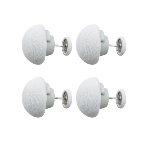 4/8/12PCS Champignon Lit Feuille Clip De Fixation Support Anti-dérapant Couverture Boucles Couette Support Fixateur Pince pour Drap De Lit Linge - Type White 4Pcs