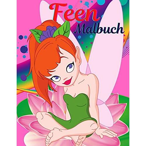 Feen-Malbuch Für Mädchen Von 4 Bis 8 Jahren