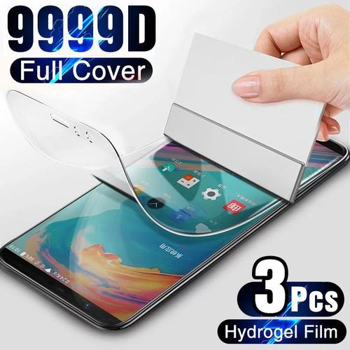 Couleur Pour Oneplus 7t Pro Pour Oppo Film Protection Écran Pour 3 Pieces