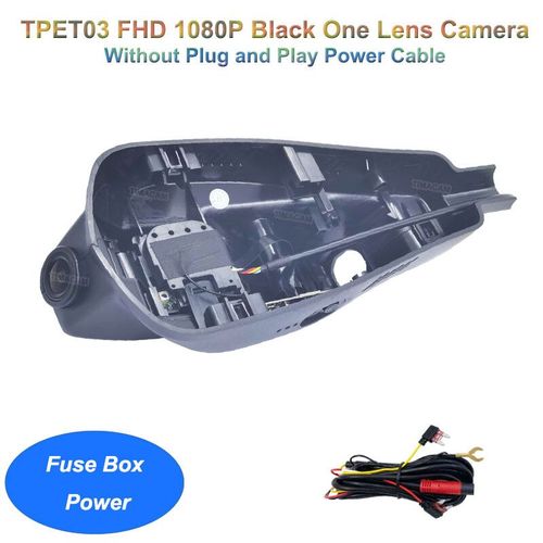 Tibella-Caméra De Tableau De Bord Am,Fhd,Wifi,Dvr,Enregistreur Pour Voiture Graduée 2008,A94,Pour Cristaux En C3 Picasso 2013,2014,2015,2016,2017,2018,2019 - Type Black One Cam Fuse-64gb