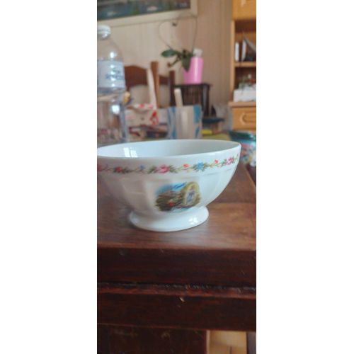 Bol Lourdes 14cm De Diamètre Neuf
