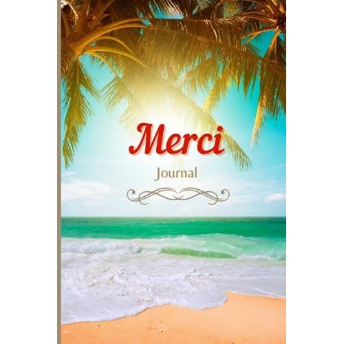 Carnet De Notes Merci Tropical: Journal Intime - Cahiers De Notes - Idée Cadeau Noël Anniversaire