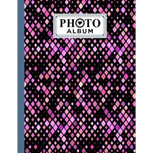 Photo Album: Large Photo Albums With Writing Space Memo, Extra Large Capacity Picture Album | Premium Diagonal Cover By Birgitt Walter