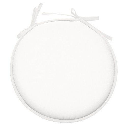 Lovely Casa Cu4689019gal-R Nelson Galette Coton Blanc 40 X 40 Cm