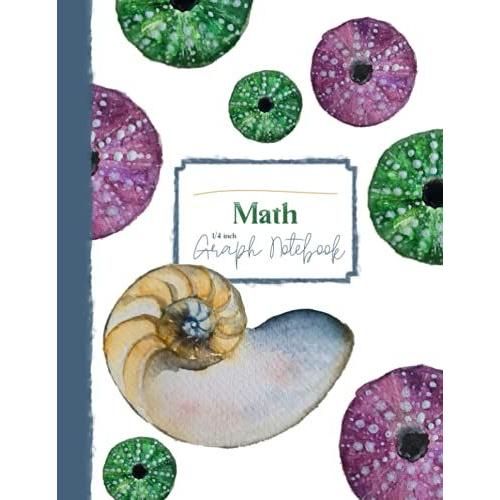 Math Graph Notebook 1/4 Inch