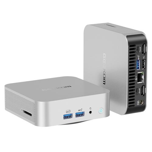 GEEKOM A8 Mini PC AMD Ryzen 9 8945HS - 4 Ghz - Ram 32 Go - SSD 2 To - Windows 11 Pro, WiFi 6E, BlueTooth 5.2