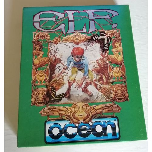 Elf (Jeu Amiga) Ocean 1991, Test Ok, Complet Avec Livret Et Magazine Génération 4), Tres Bon Etat