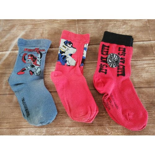 Lot De 3 Paires De Chaussettes Marvel Taille 31/34