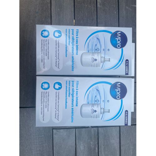 Filtre à eau interne pour réfrigérateurs américains Wpro SMG001