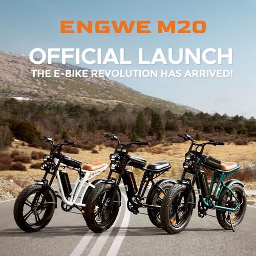 Vélo Électrique ENGWE M20 - Gros Pneus 20*4.0 - Moteur 750W