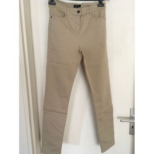 Pantalon Caroll Beige Taille 40