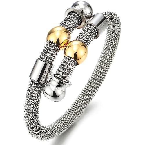 Bracelet en acier inoxydable pour femme