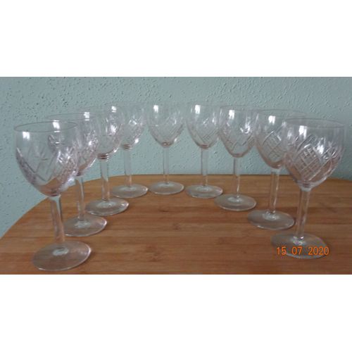 Verres En Cristal Saint Louis