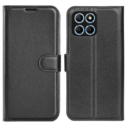 Housse Pour Huawei Honor X8 5g / Honor X6 / Honor 70 Lite - Etui Coque Pochette Portefeuille + Verre Trempe - Noir Magnetic
