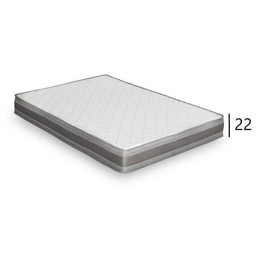 Matelas Baryton Épaisseur 22 Cm Dont 4 Cm À Mémoire De Forme 42 Kg/M3 Pour Canapé Convertible Express 140 Cm