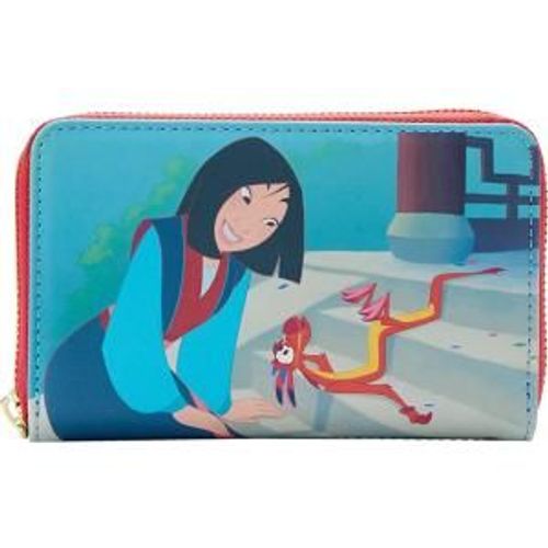 Disney Loungefly Portefeuille Mulan Princess Scene