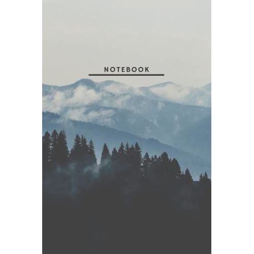 Mountain Notebook, 6x9 120 Pages