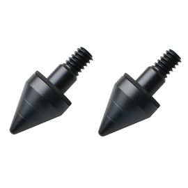 Pointed 2pcs Black Protecteur De Pare-Choc Arrière De Voiture, Cône De Queue Anti-Collision À Tête Ronde Et Jolie Tue, Pour Mercedes Benz Smart Fortwo 09-14 " Nipseyteko "
